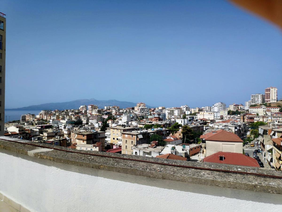 Private Studio Sea View 2 Minutes Away From Beach Sarandë Exterior foto