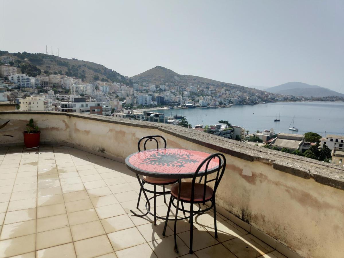 Private Studio Sea View 2 Minutes Away From Beach Sarandë Exterior foto