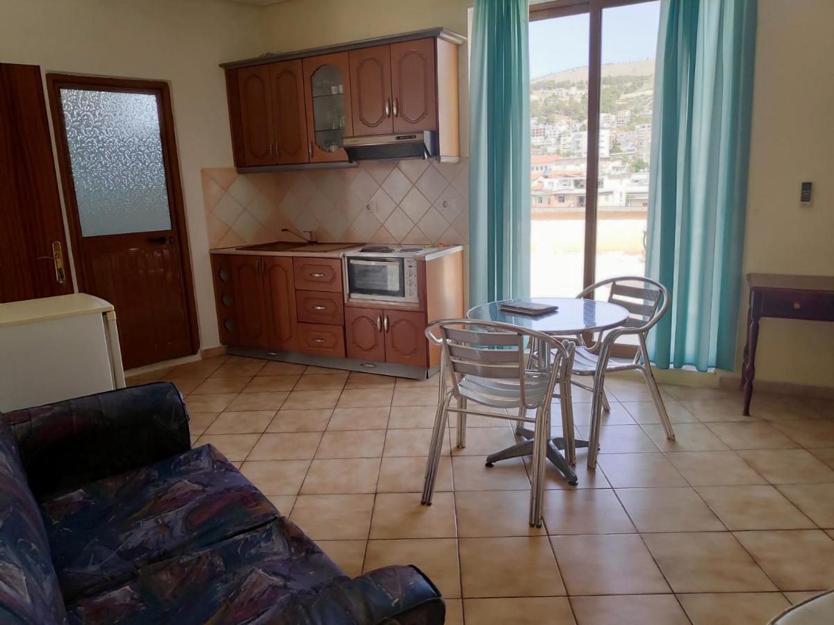 Private Studio Sea View 2 Minutes Away From Beach Sarandë Exterior foto